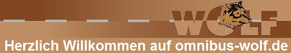 Herzlich Willkommen auf omnibus-wolf.de